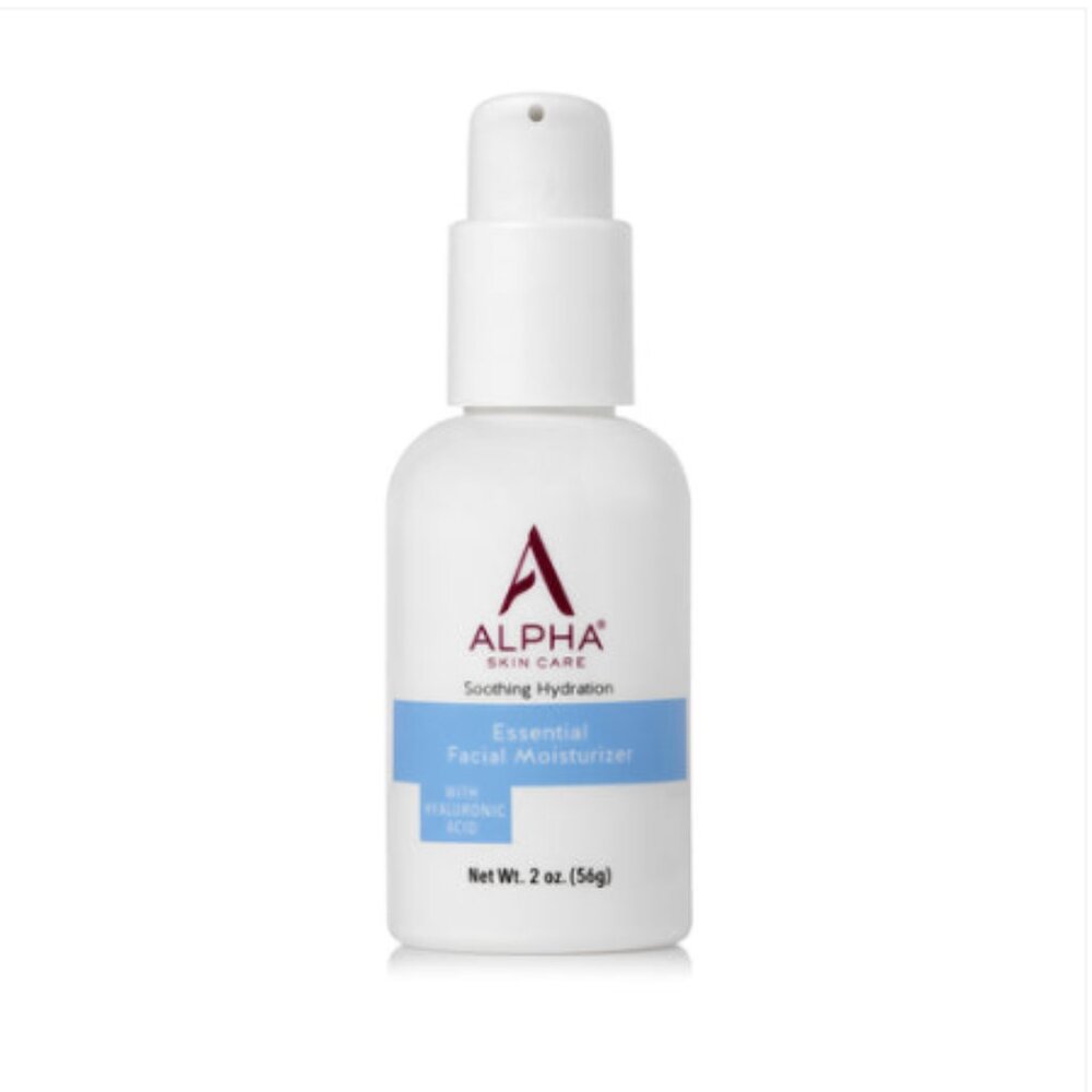 NWT Alpha Skin Care Essential Facial Moisturizer with Hyaluronic Acid 2 fl oz
